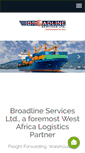 Mobile Screenshot of broadlineservices.com